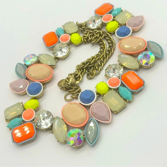 J. Crew Neon Brulee Necklace - Picture 2 of 6
